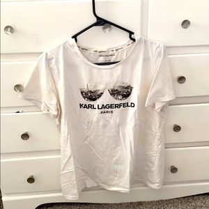 karl lagerfeld tee